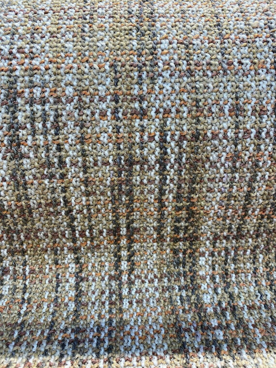 Harvest Rustic Chenille Upholstery Tweed Barrow Fabric by the Etsy