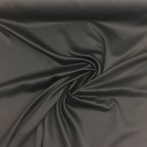 Black Soft Blackout Washable 60 inch Fabric By the yard no light passes through image 1