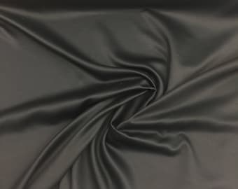 Black Soft Blackout Washable 60 inch Fabric By the yard ( no light passes through)