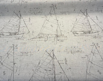 Sunbrella Point of Sail Gray Sky 145736-0002 Outdoor Fabric By The Yard