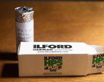 620 Ilford HP5 Plus 400 Black & White Film (Respooled)