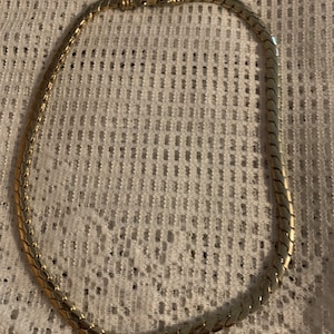 Coro Pegasus Gold Tone Choker ca. 1940s