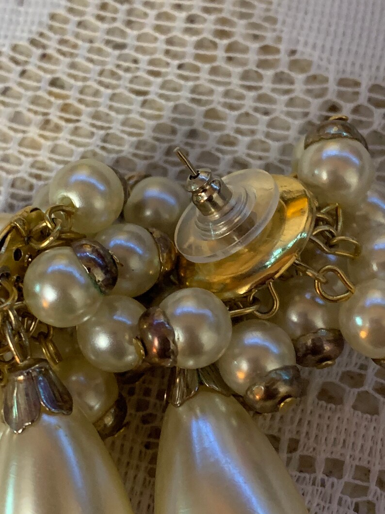 Cha-Cha Vintage Pearl Earrings