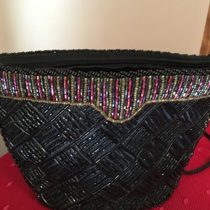 La Regale Beaded Evening Purse image 1