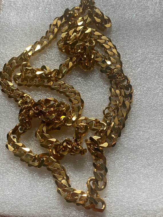 Monet Brilliant Gold Curb Chain