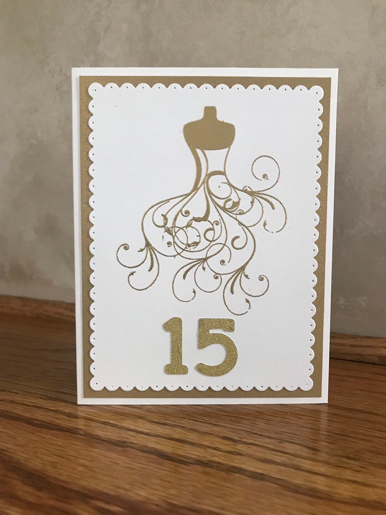 Quinceanera Card Ideas