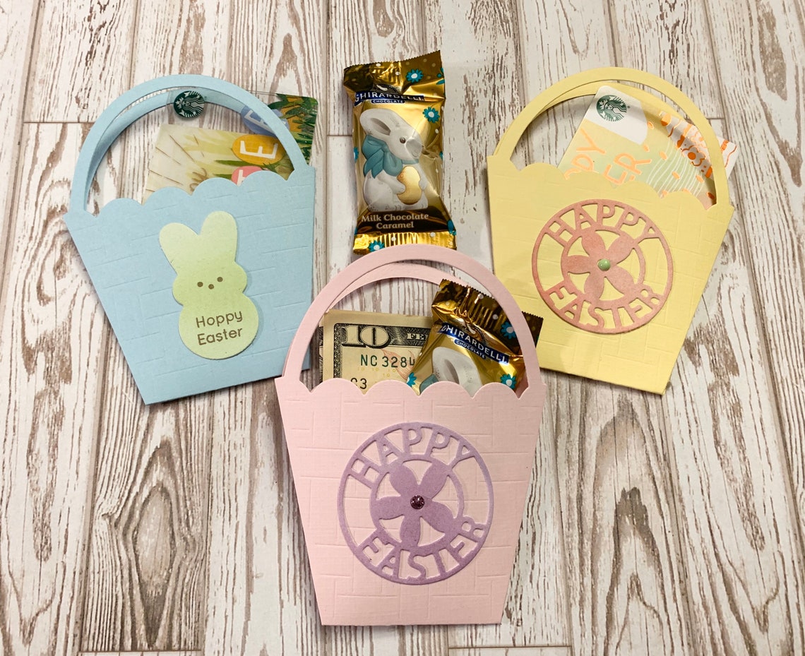 Easter Basket Gift Card Holdereaster Money Holdereaster Gift