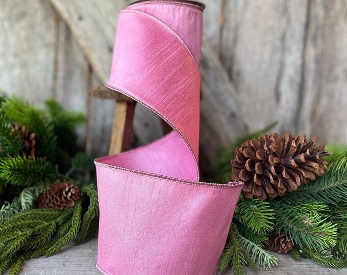 2.5 Hot Pink Pleated Borders by Farrisilk, Farrisilk Ribbon, Hot Pink –  Joycie Lane Designs