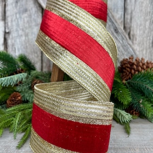 4” Pecan Brown Velvet Ribbon, Farrisilk ribbon, Velvet ribbon, Christmas  Ribbon, Wired Ribbon, wood ribbon, Velvet ribbon, Christmas tree