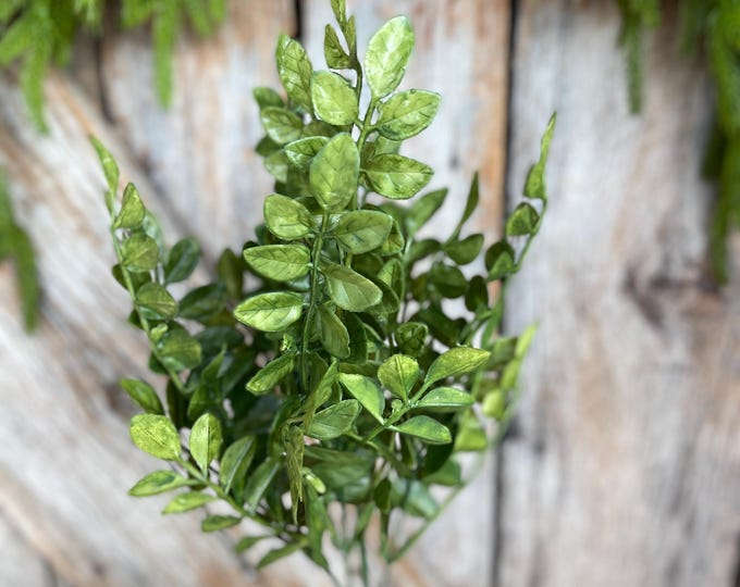 15" Greenery Bush, Wisteria Leaves Bush, 13685GN