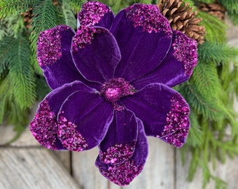 BLISSE PURPLE VELVET MAGNOLIA