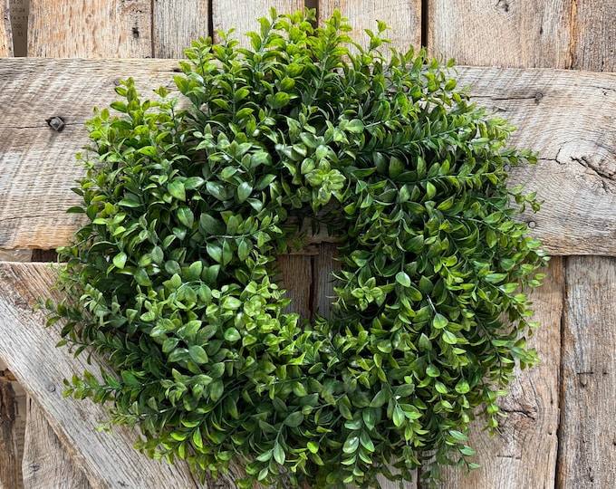 22" Eucalyptus Wreath, Artificial Greenery Wreath, 13576WR22