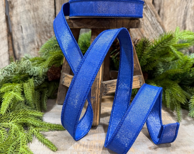 1" Royal Blue Ribbon, Farrislk Silky Sheen Ribbon, SR154-26