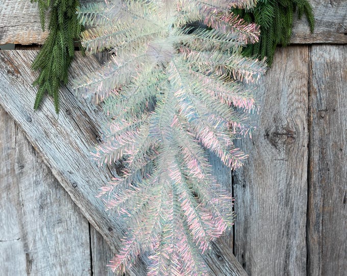 32" Iridescent White Swag Base, Swag Base, Teardrop Swag Work Form