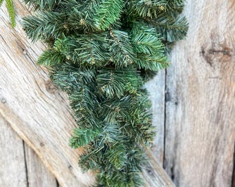 24 Inch Pine Teardrop Swag, Pine Swag Base, Greenery
