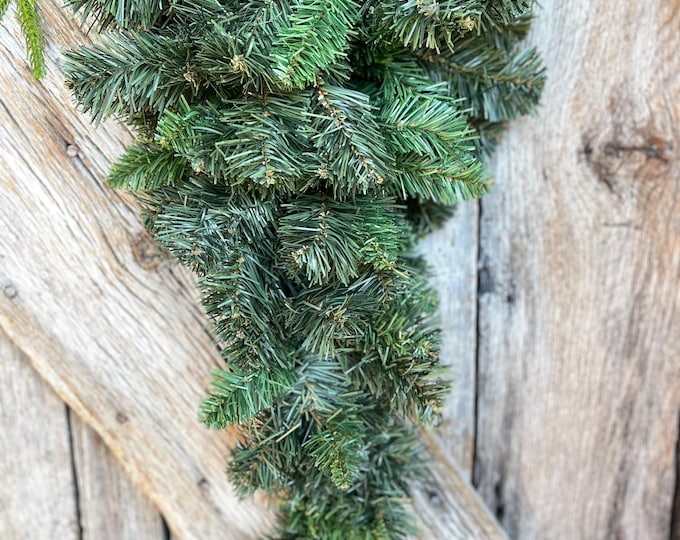 24 Inch Pine Teardrop Swag, Pine Swag Base, Greenery