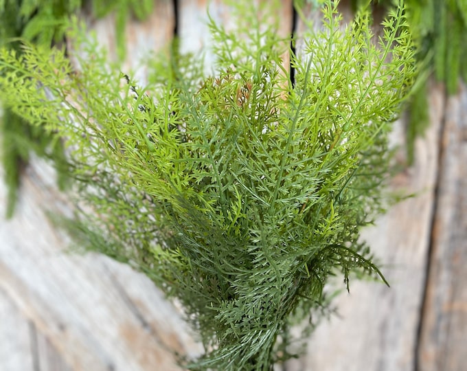 20" UV Soft Touch Asparagus Bush, Artificial Greenery Filler, 85545-UV