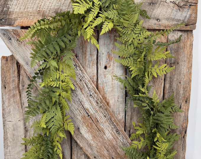 6' Mixed Fern Garland | Lush Greenery Garland for Mantel & Everyday Decor