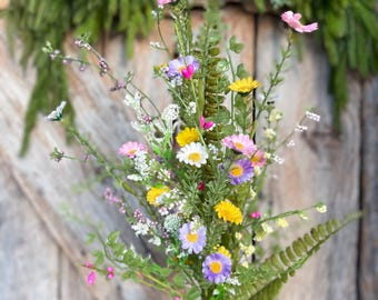 30" Pastel Daisy Filler Bush, Wildflower Filler Floral Bush