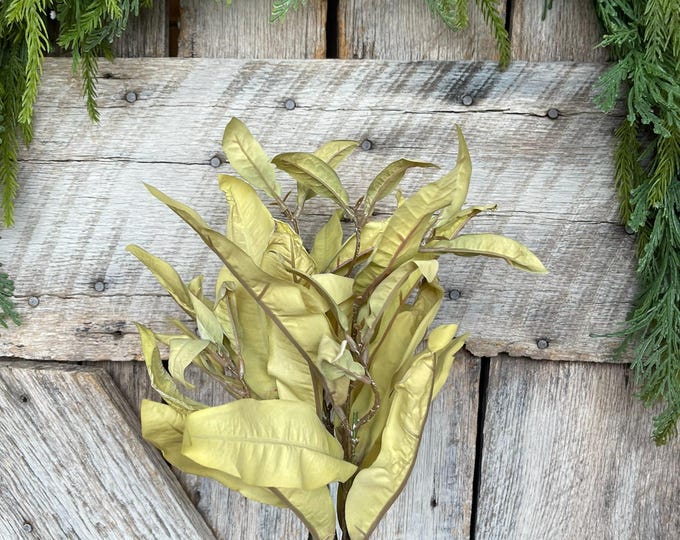 20" Fall grass spray, Light Green Leaves fall spray, fall flower arrangement, fall artificial flower, fall stems, fall picks