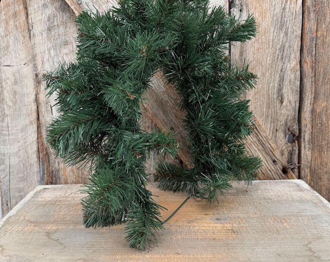 30" Pine Mailbox Swag, Pine Mailbox Swag, Greenery for Mailbox