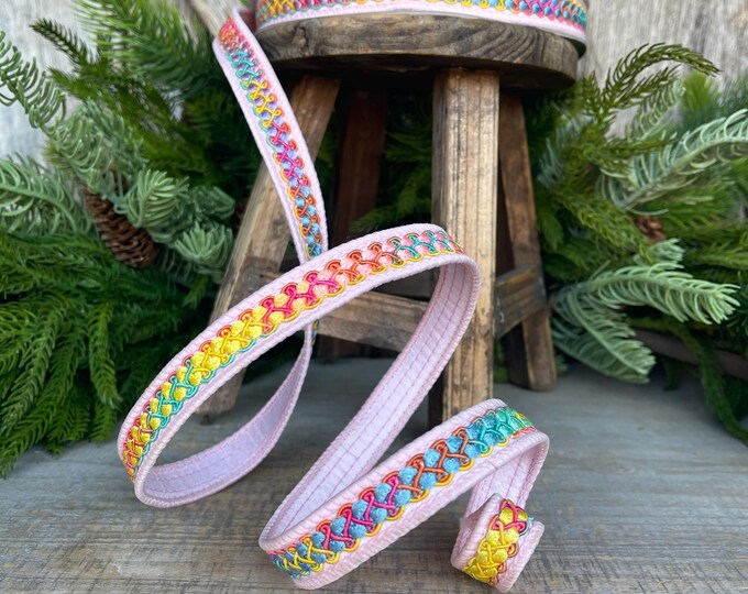3/4" Tie Dye Twist Ribbon, Farrisilk Ribbon, Wired Ribbon, Pink Ribbon, colorful Ribbon, Spring Ribbon, Summer Ribbon, SR111-32