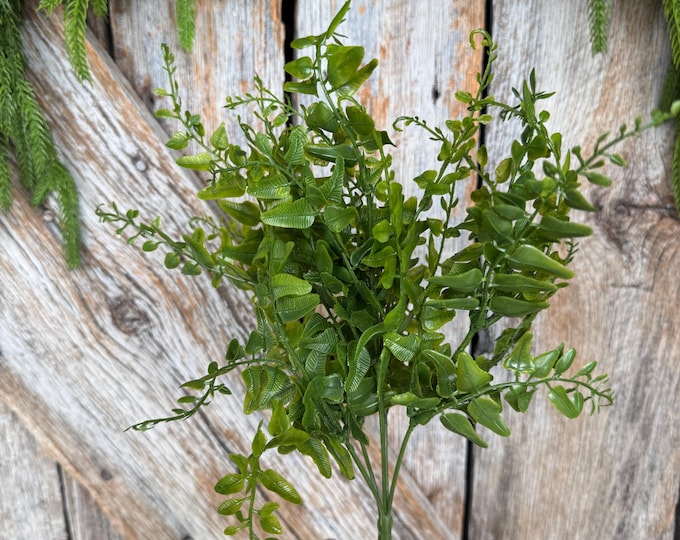 15" Greenery Bush, Greenery Leaves Bush, 13672GN