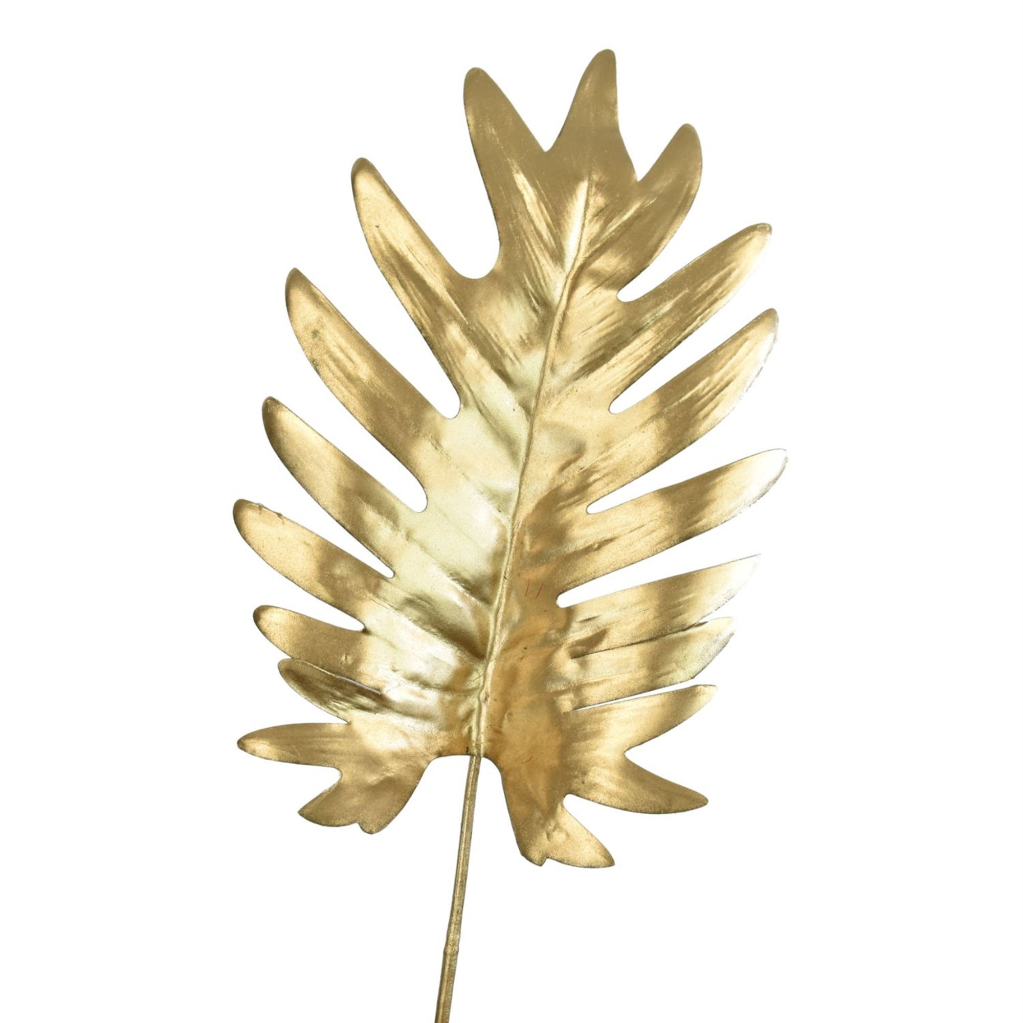 19 Metallic Philodendron Spray, Christmas Leaf Spray, Christmas Spray, Christmas Pick, Christmas