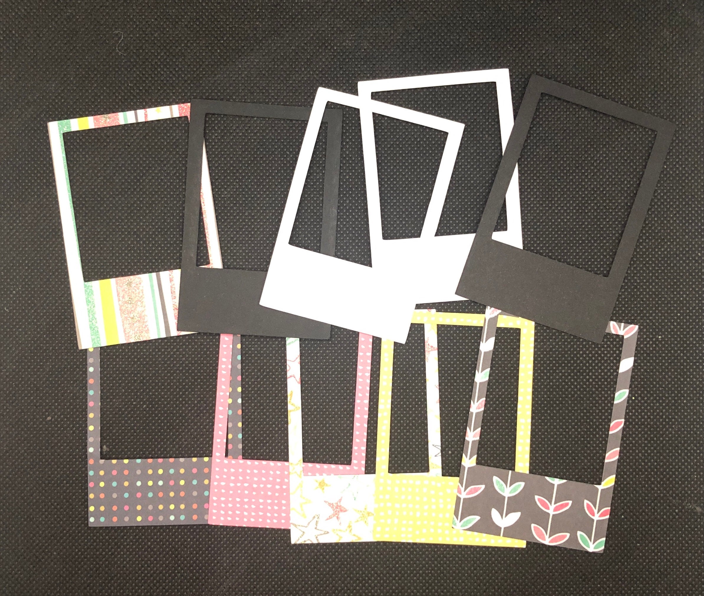 Photo Polaroid Style Frames Scrapbooking Junk Journaling BuJo Etsy