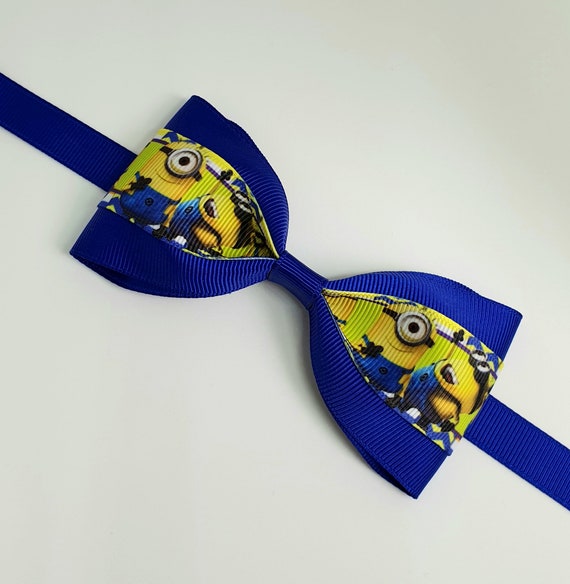 MINIONS ~ DESPICABLE ME ~ Boys' BOW TIE ~ 5 Versions **FREE SHIPPING** Made in U 