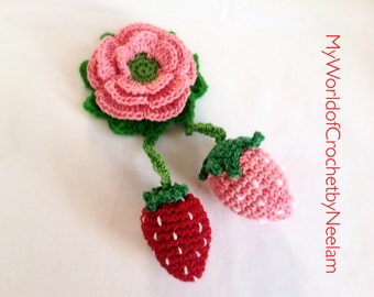 Crochet Hair Accessory Pattern - home decor crochet pattern