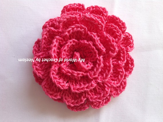 easy crochet rose