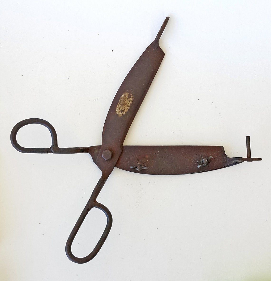 Vintage loom cutting scissors Rug weavers shears Carpet Etsy