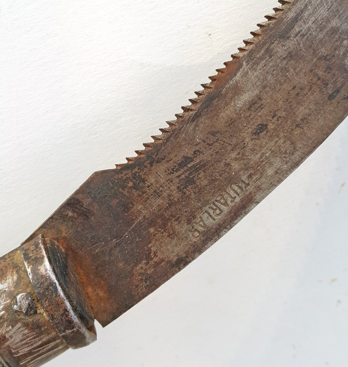 Vintage large pruning knife Farmers pocket knife Primitive Etsy