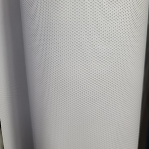 Perforated White One Way Vision Printing Media Window Vinyl Sticker Decal Film Self Adhesive DIY Film