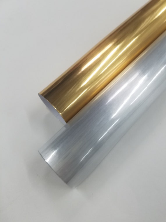 Gold Chrome Chrome Adhesive Vinyl Sheets By Craftables