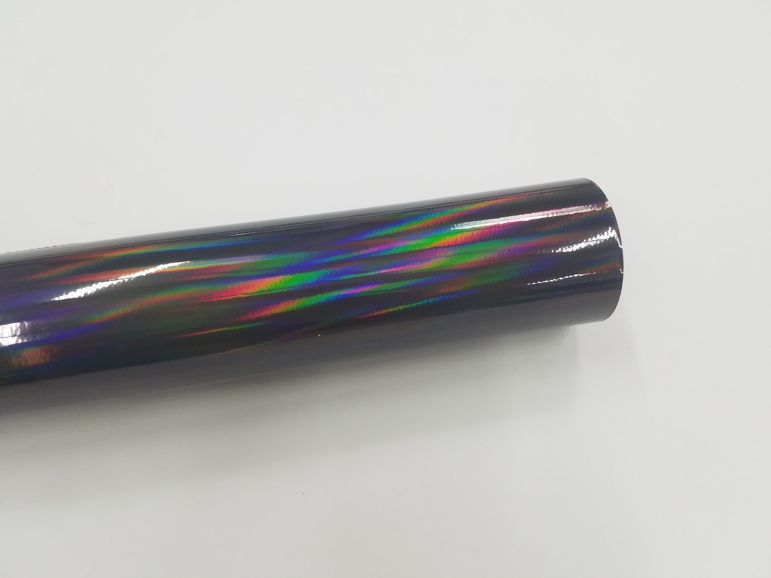 Black Holographic Rainbow Neo Chrome Laser Self Adhesive Bubble Free ...