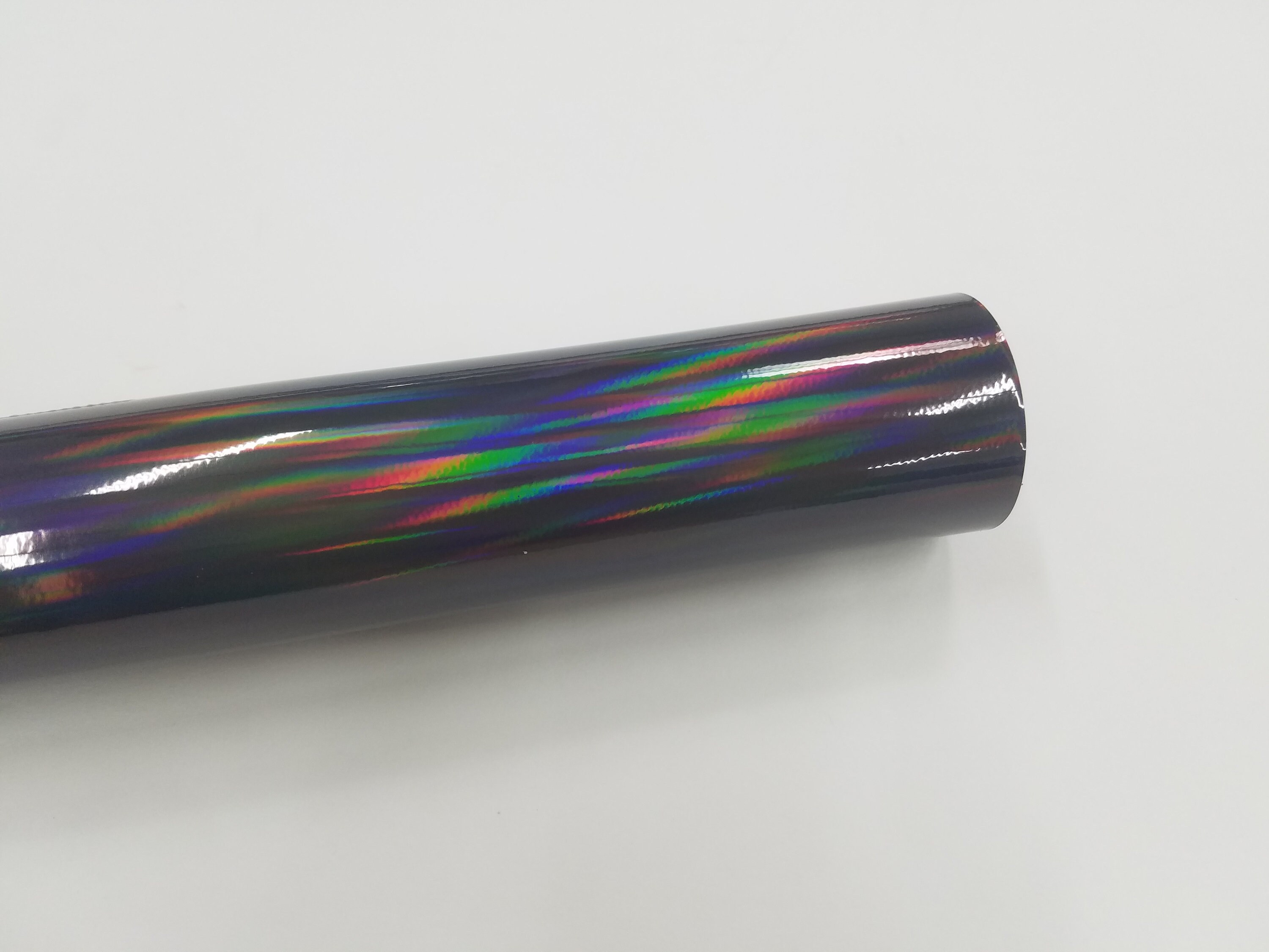 Black Holographic Rainbow Neo Chrome Laser Self Adhesive Bubble Free ...