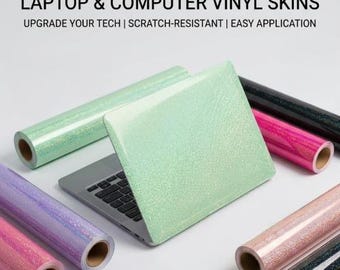 Gloss Polka Dot Metallic Holographic Black White Pink Green Self Adhesive Air Release Laptop PC Computer Skin Vinyl Sticker DIY Sheet Roll