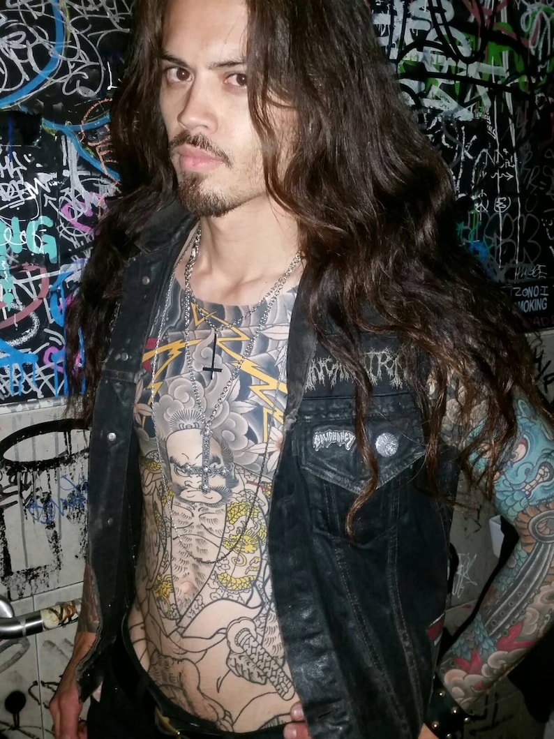 INVERTERAT KORS-halsband, upp och nervänt kors, sataniska smycken, ockulta smycken, viktorianskt, utsmyckat kors, euronym, norsk black metal bild 6