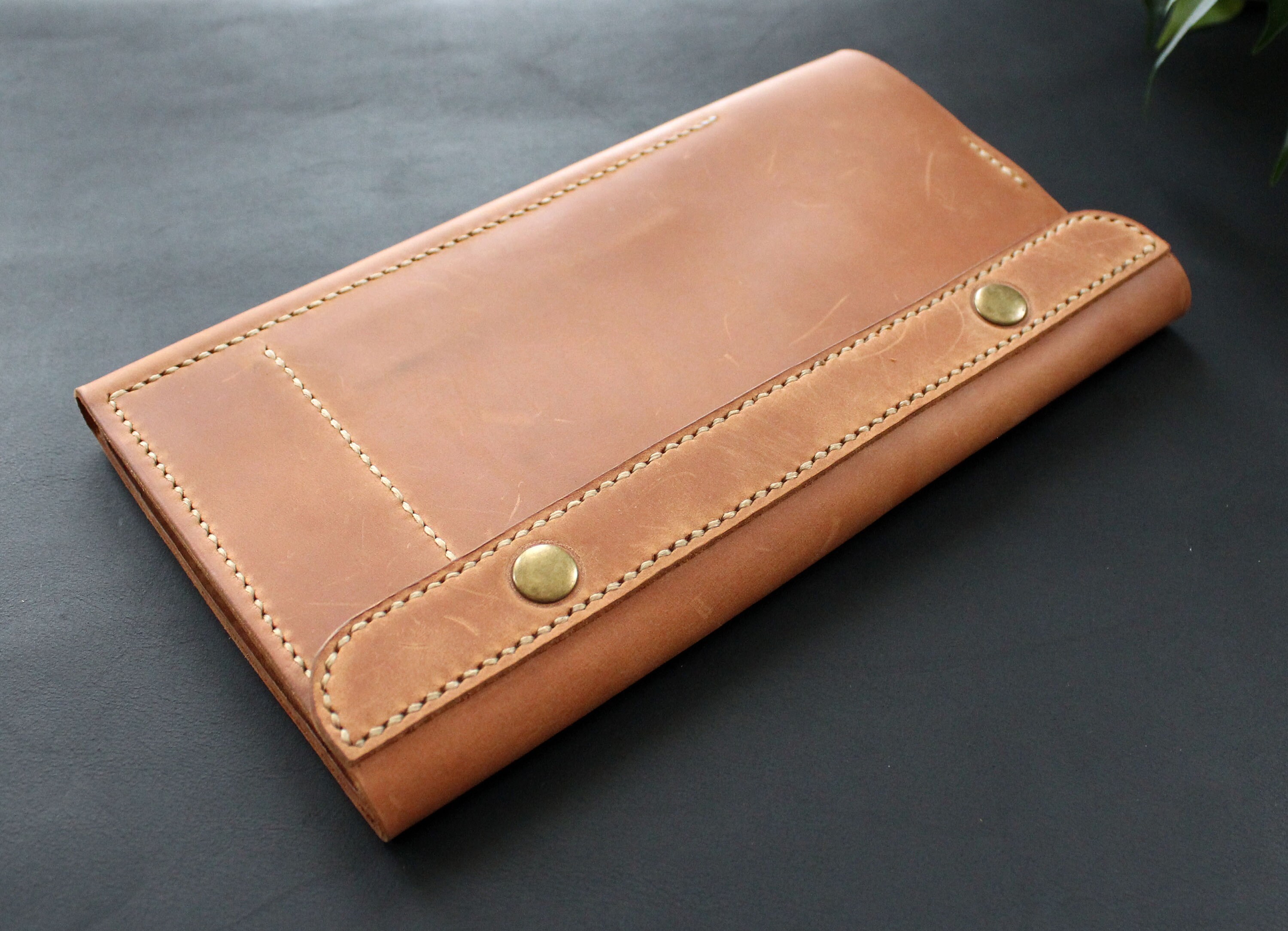 Real Leather needle case Handmade Knitting Needle Organizer Etsy