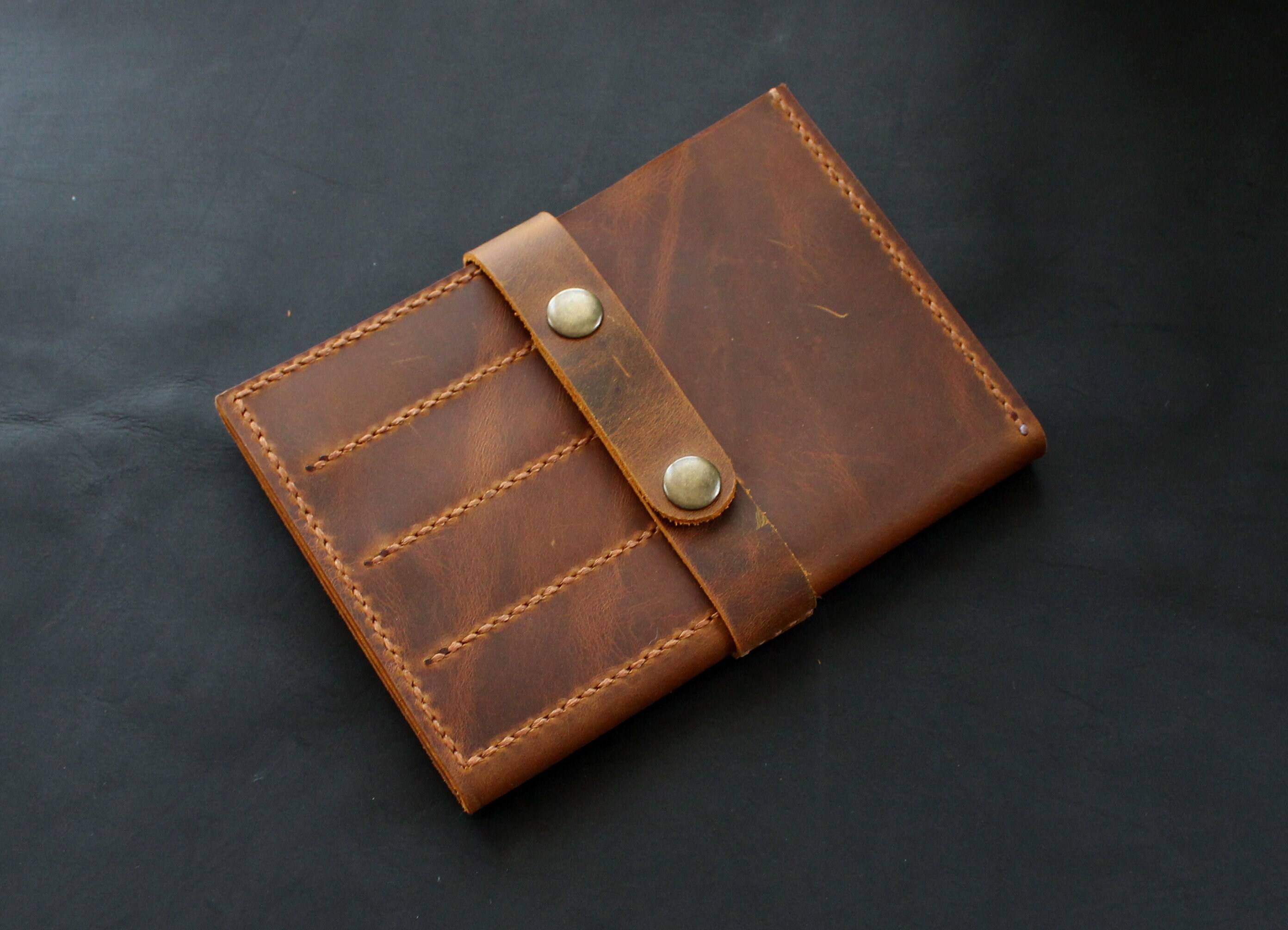 Genuine Leather interchangeable knitting needle case Handmade Etsy