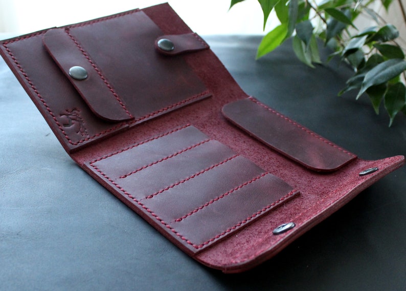 Real Leather Interchangeable Knitting Needle Case Handmade Etsy