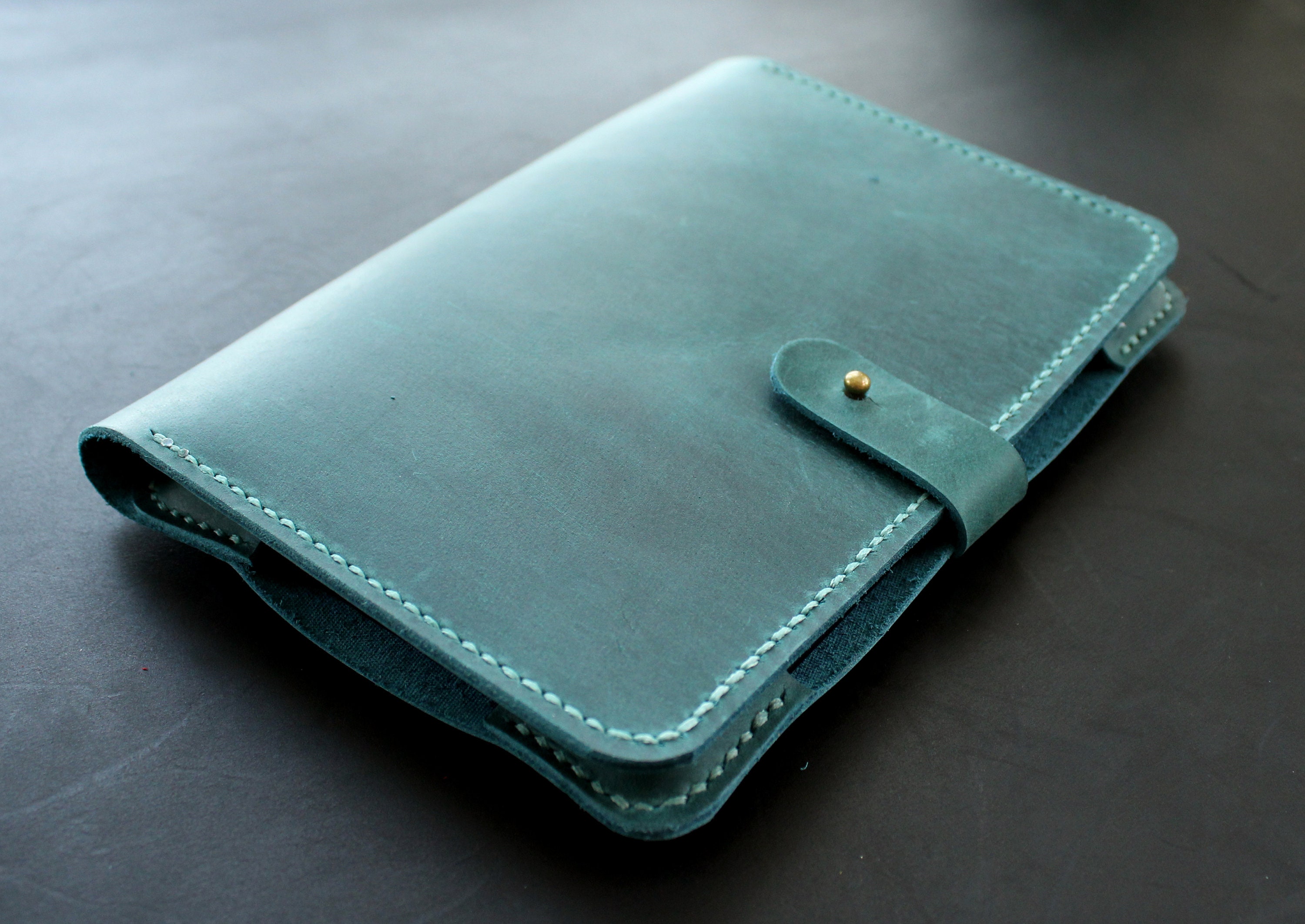 Kindle Paperwhite leather case Personalized Teal Kindle cover Etsy
