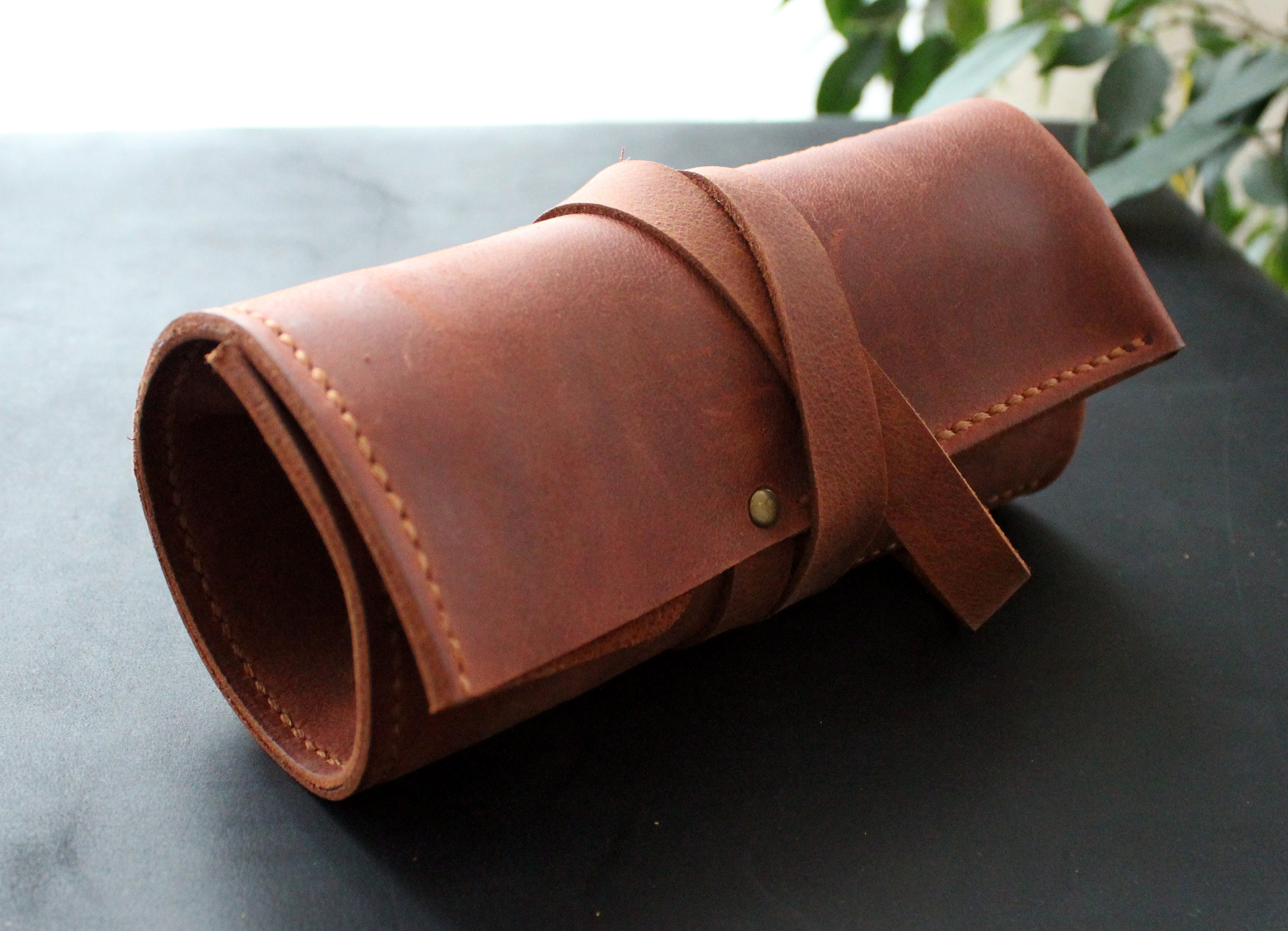 Personalized Watch roll Genuine Leather Watch Roll Travel Etsy