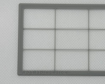 Rule of Thirds Card – Photography & Painting Grid, Artist Tool