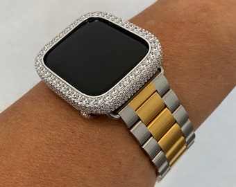 two tone apple watch band 38mm