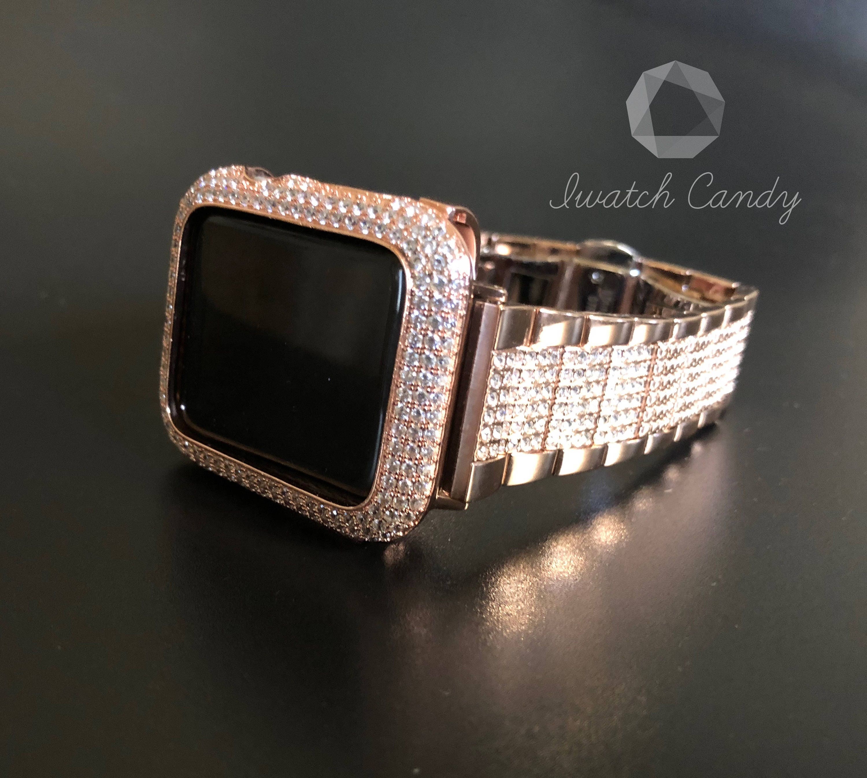 iced out apple watch