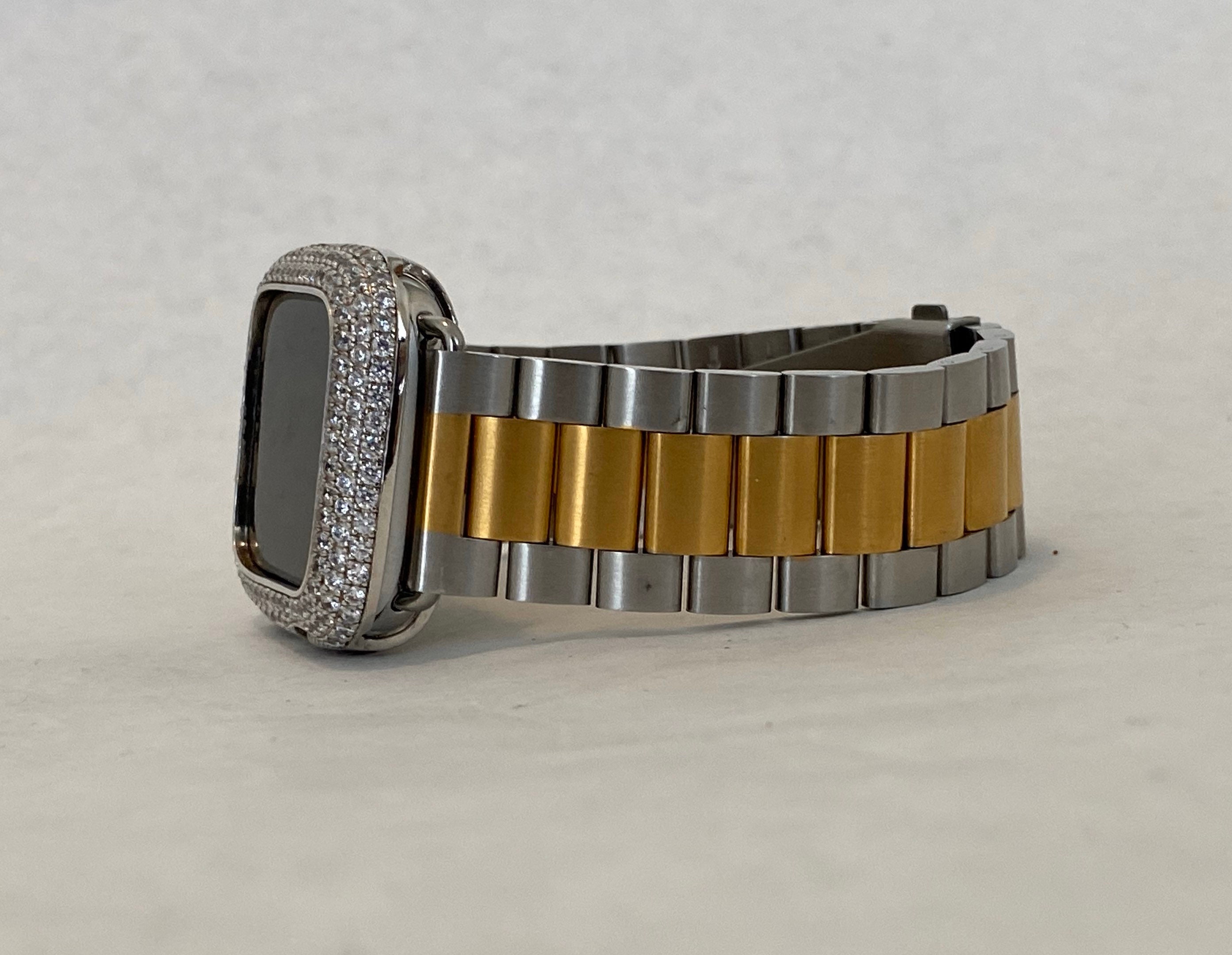 two tone apple watch band 38mm