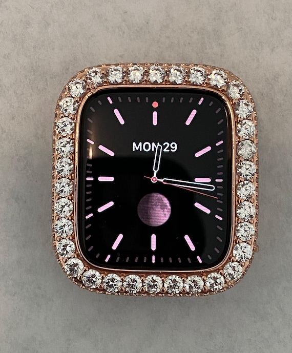 Bisel de Apple Watch en oro rosa Caja de Apple Watch Bisel de